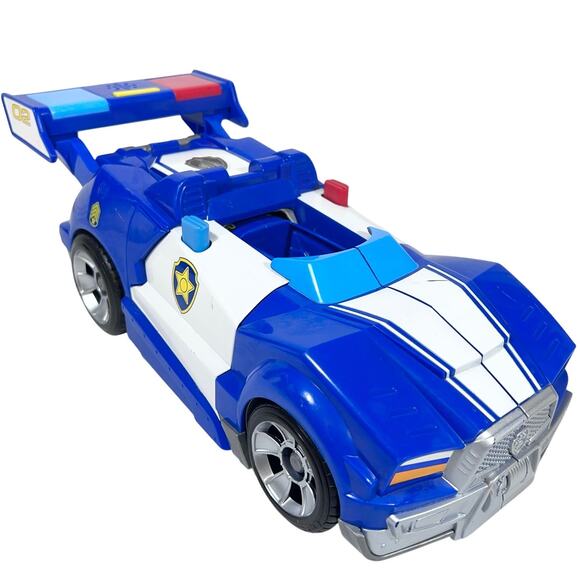 Paw Patrol City Cruiser and Motorcycle Chase Transforming Sound Lights Used - Picture 1 of 12